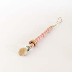 Our Goods: Pacifier Chain | Pink