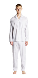Clothing: NO 4 Pyjama Set | Slate Stripe