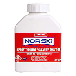 Solvents: Norski Epoxy Thinners/Clean Up Solution