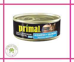 Store-based retail: Primal Ocean Fish & Salmon Cat food - 100g