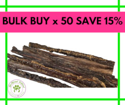 Natura Bully Sticks BULK XL 30cm x 50 SAVE 15%