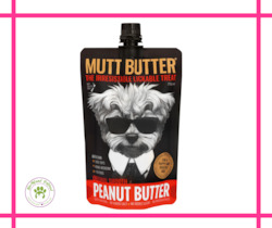 Store-based retail: Mutt Butter Peanut Butter Original Squeezy Pouch - 250g