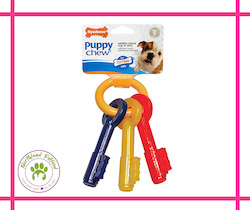 Store-based retail: Nylabone Puppy Teething Keys