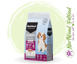 FREE TREATS with 7kg or Larger -- BlackHawk Puppy Small Breed Original- Lamb and Rice