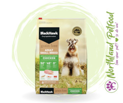 FREE TREATS with 7KG or Larger -- BlackHawk Grain Free Small Breed Chicken