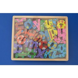 Letters tray (302) - more - educational wooden toys