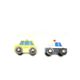 Taxi + police car (5) - train sets &. Vehicles wooden toys
