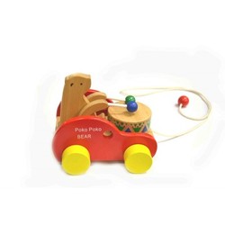 Toy: Poko-poko bear (200) - educational wooden toys
