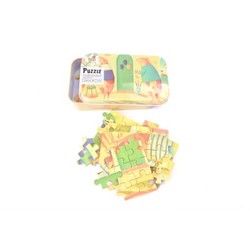 60pc jigsaw set - 3 pigs (119p) - more - creative play wooden toys
