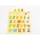 Square puzzle - letters (324) - more - educational wooden toys