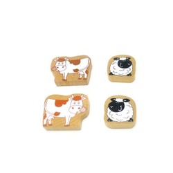 -pack cow &. Sheep (773) - train sets &. Vehicles wooden toys