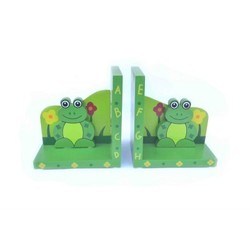 Toy: Bookends. Frog (507fr) wooden toys