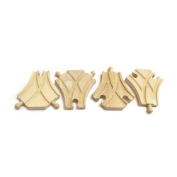 4-pack small joining tracks (706) - train tracks - train sets &. Vehicles wooden toys