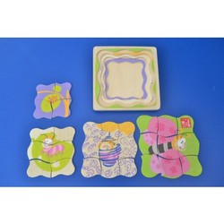 Toy: 4-layer growth puzzle (8b) wooden toys