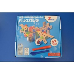 Toy: Nuts &. Bolts set. Plane (176p) - block &. Building sets - creative play wooden toys