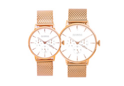 Watch: His and Hers Phoenix Rose Gold Collection