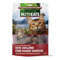Freeze-dried New Zealand Free Range Venison cat treats