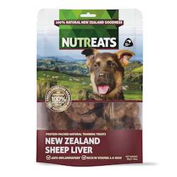 Freeze-dried New Zealand Sheep Liver dog treats