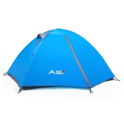Tents Hammocks: Camping Tent 2 Person Aluminum Pole Lightweight Double Layer Portable Tent