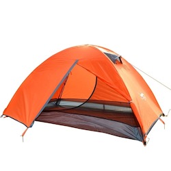 Tents Hammocks: Backpacking Tent 2 Person Double Layer Camping Tents 4 Seasons Waterproof Breathable Lightweight