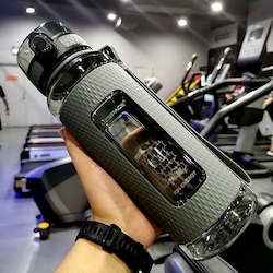 UZSPACE Sport Water Bottles BPA Free Portable Gym Anti-fall Leak-proof Large Cap…