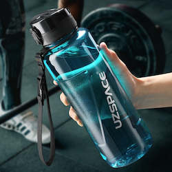 Water Bags Bottles: Sport Water Bottles 1000ml 1.5L High-quality Plastic Portable Leakproof Anti-fall Shaker Men