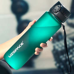 Water Bags Bottles: 1000ml Sports Water Bottle BPA Free Portable Leak-proof Shaker bottle Plastic Drinkware