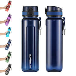 Water Bags Bottles: High Capacity Sports Water Bottle 1000ML Protein Shaker Leakproof Plastic Drink Bottle