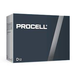 Procell: Procell-Duracell 1.5V D Size Bulk Box of 12