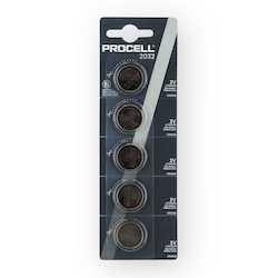 Procell: PROCELL CR2032 3V Lithium Coin Battery Bulk Strip of 5