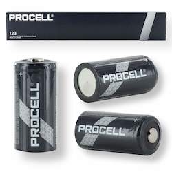 Procell: PROCELL CR123A 3V Lithium Battery Bulk Box of 12