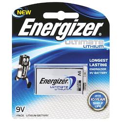 Energizer Industrial: Energizer 9V Ultimate Lithium Battery