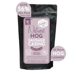Hog: Natural Hog Casings 32-35mm 45m