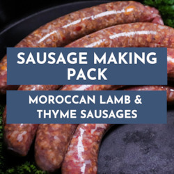 Sausage Making Pack - Moroccan Lamb & Thyme Sausages