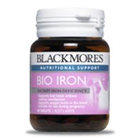 Health supplement: Blackmores Bio Iron 80 Tablets