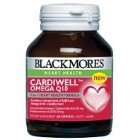 Health supplement: Blackmores Cardiwell Omega Q10 60Caps