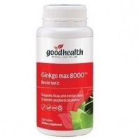 Health supplement: Good health ginkgo max 8000 120caps