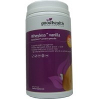 Health supplement: Good health wheyless vanilla 500g
