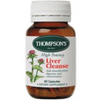 Health supplement: Thompson's Liver Cleanse 120caps