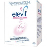 Health supplement: Elevit with Iodine Pregnancy Vitamins and Supplements 100s