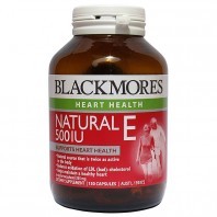 Health supplement: Blackmores natural e 500 150 caps