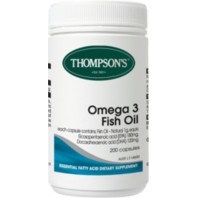 Health supplement: Thompson's omega3 fish oil 400caps