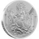 Creatures of greek mythology - gorgon silver coin