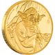 Star wars classic: yoda 1 oz gold coin