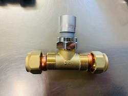 Plumbing goods wholesaling: [1137]  Copper Tee ( Copper to Pb connector) 20mm