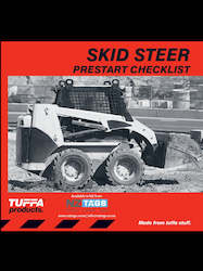 Prestart Checklist Books: Skid Steer Prestart Checklist Book