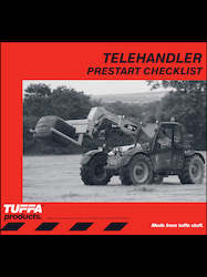 Prestart Checklist Books: Telehandler Prestart Books