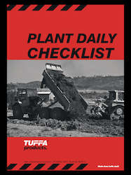 Other: Plant Daily Checklist Book