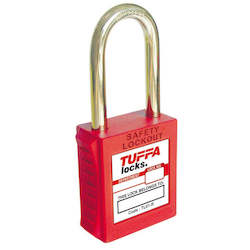 Lockouts: TUFFA Safety Locks â Keyed Alike (Red) Code TL01-R-KA Set of 4 Locks