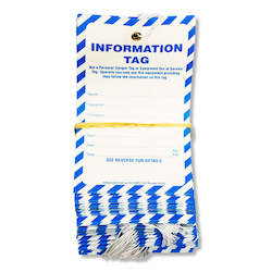 Frontpage: Information Synthetic Tags (packs of 100)